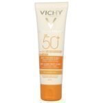 Vichy Capital Soleil Anti-Dark Spot Tinted 3-in-1 Αδιάβροχη Αντηλιακή Κρέμα Προσώπου SPF50 με Χρώμα 50ml