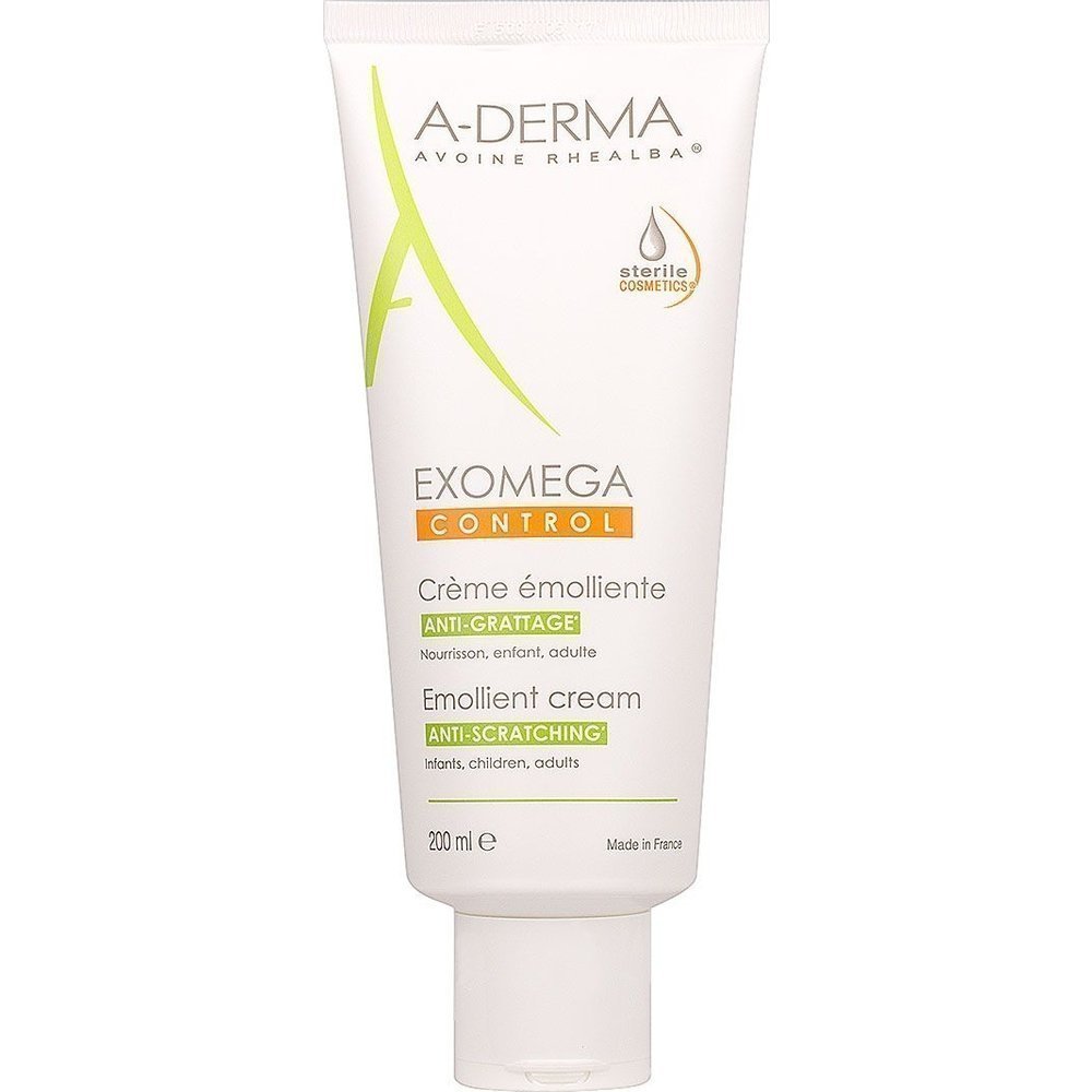 ADerma-Exomega-Control-Emollient-Cream-52 A-Derma Exomega Control Creme Emollient Tube 200ml - Image 1