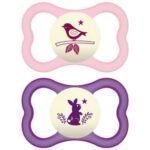 Mam Air Night Pacifier Pink 6+ Μηνών