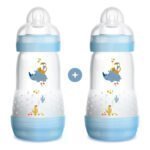 Mam Easy Start Anti-Colic Set 2 Μπιμπερό Blue 2+ Μηνών 2x260ml