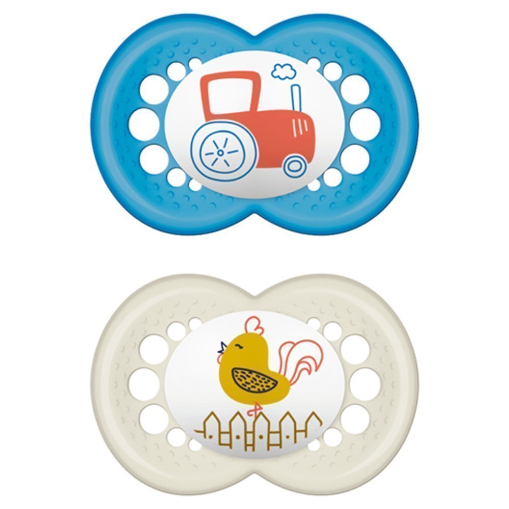 Mam-Original-16-Months-Blue-22 Mam Original Pacifier Blue 16+ Μηνών - Image 1