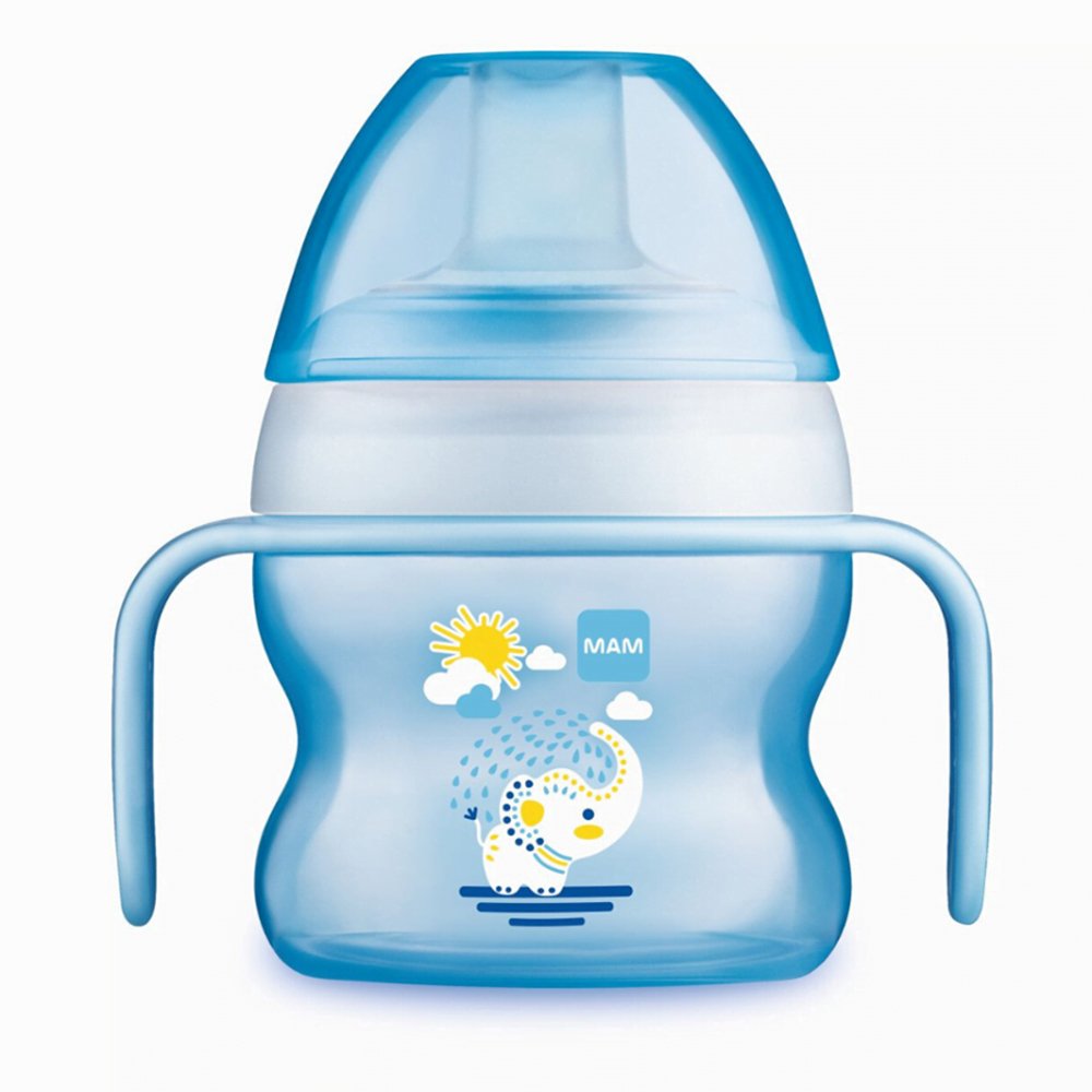Mam-Starter-Cup-4-Months-Blue-57 Mam Starter Cup Blue 4+ Μηνών 150ml - Image 1