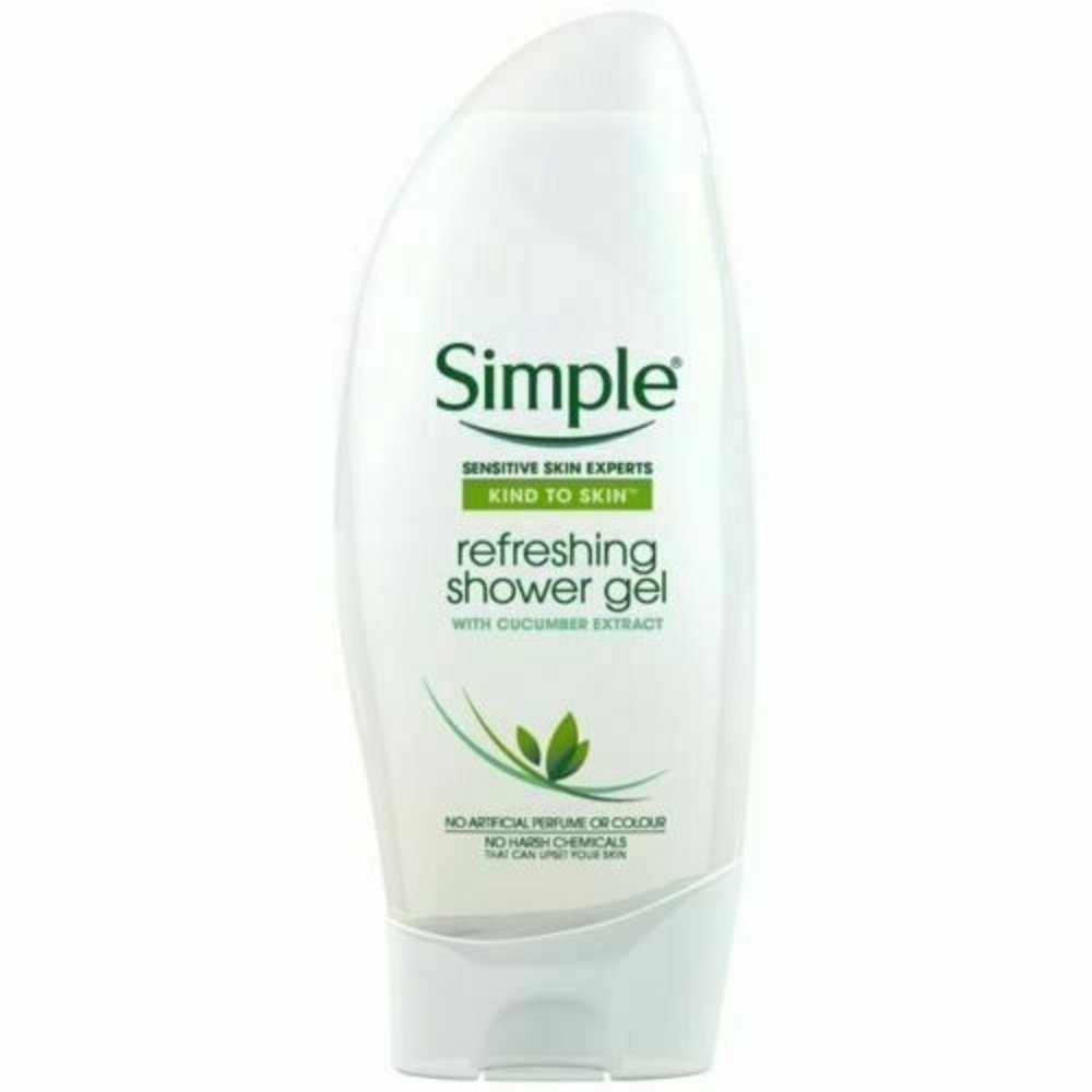 Simple-Refreshing-Shower-Gel-223 Simple Refreshing Shower Gel 250ml - Image 1