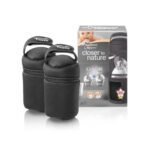 Tommee Tippee 2 Thermal Travel Bags - Keeps Bottles Warm or Cool