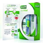 Gum Activital Q10 M/Wash + T/Paste + T/Brush (Sp. Offer), Pack, 3