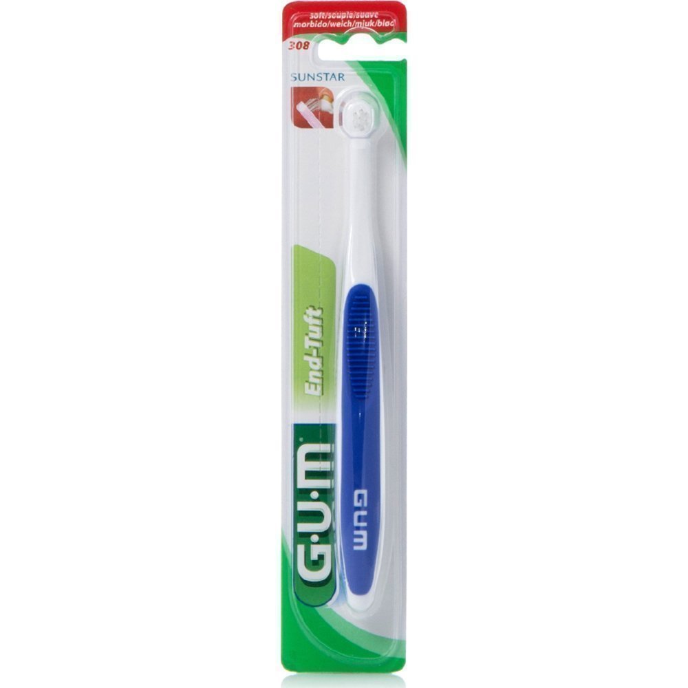 Gum-Sunstar-Soft-End-308-43 Gum Specialty End Tuft 308, Tooth Brush - Image 1
