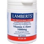 Lamberts Vitamin C Time Release 1000mg 30 ταμπλέτες