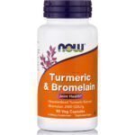 Now Foods Turmeric And Bromelain 300mg / 150mg 90 φυτικές κάψουλες