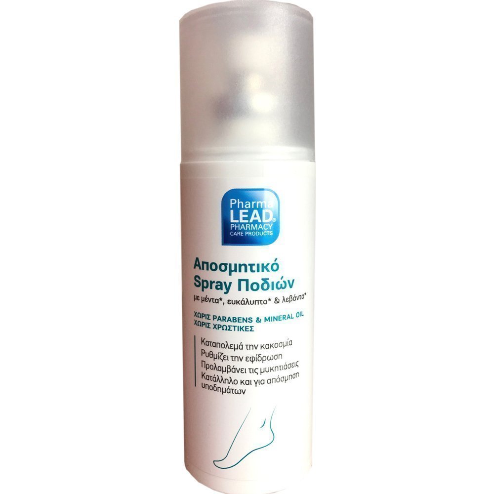 PharmaLead-Deodorant-Foot-Spray-338 Vitorgan PharmaLead Αποσμητικό Ποδιών Spray 100ml - Image 1