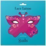 Snails Face Tattoo