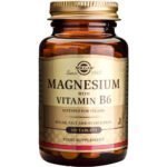Solgar Magnesium with Vitamin B6 100 ταμπλέτες
