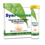 SynPharma Vitamin B Complex & Magnesium Orange Flavour 30 Tablets