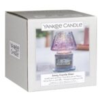Yankee Candle Savoy Purple Crackle Small Shade & Tray