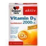 Doppelherz Vitamin D Highdosed, 45 Tablets