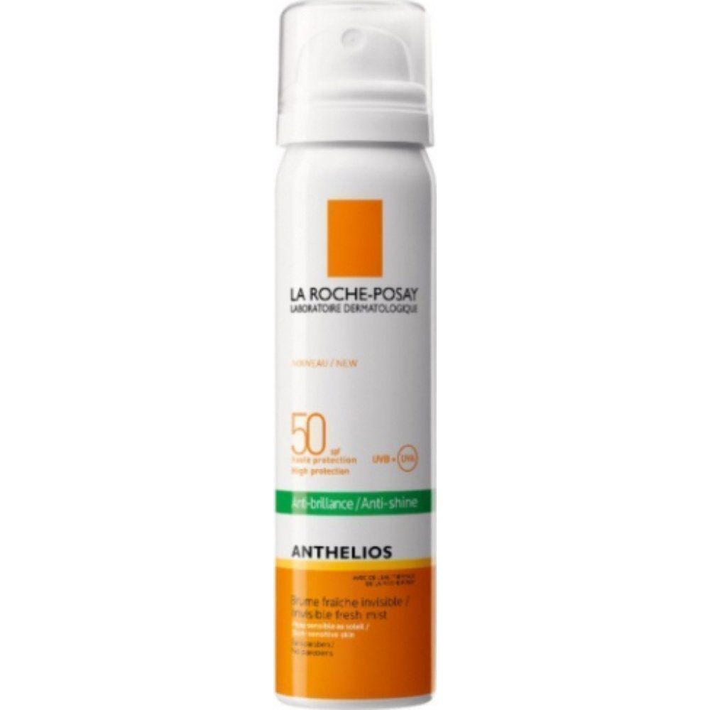 LaRochePosay-Anthelios-AntiBrillance-SPF50-2413 La Roche Posay Anthelios Anti Brillance Ultra Mist SPF50 75ml - Image 1