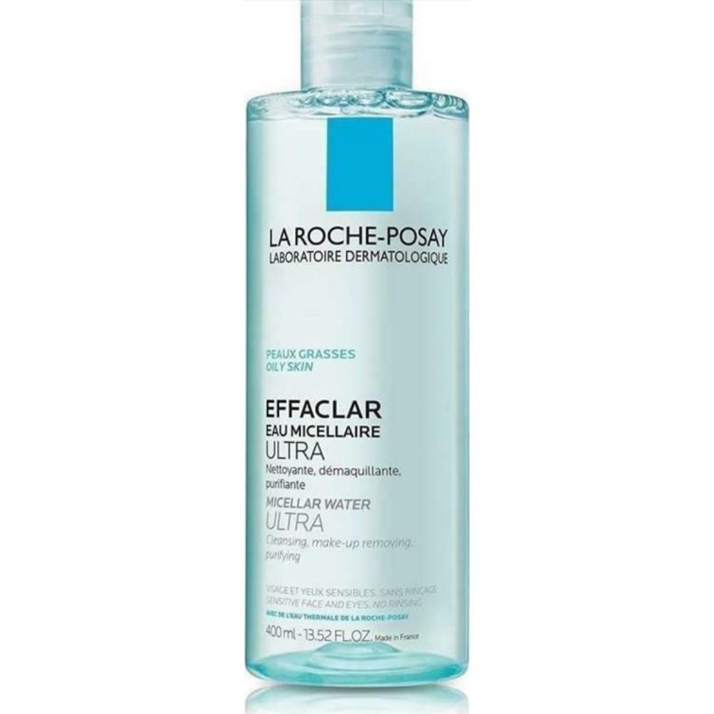 LaRochePosay-Effaclar-Water-Ultra-1234 La Roche Posay Effaclar Micellar Water Ultra For Oily Sensitive Skin 400ml - Image 1