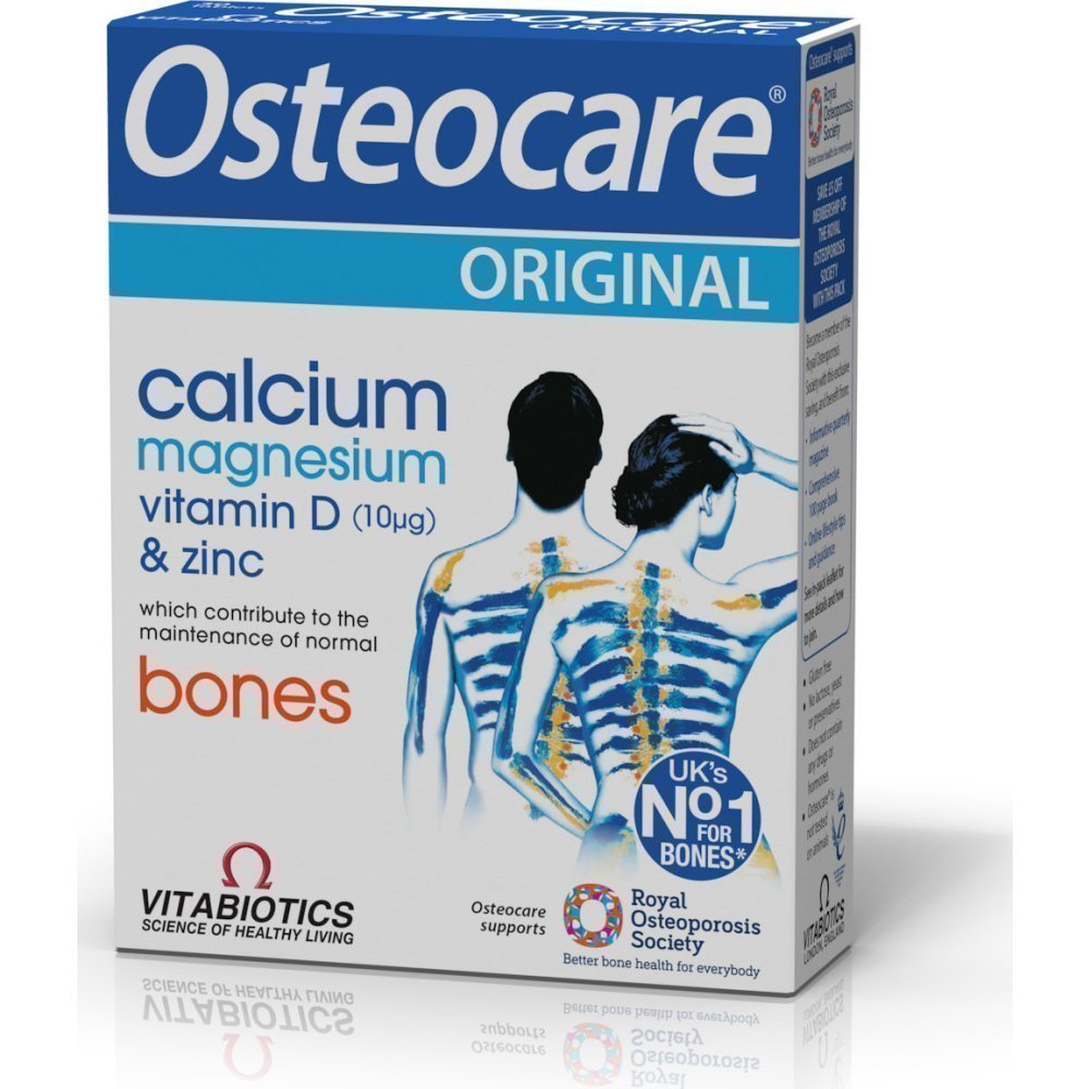 Osteocare-Original-Calcium-Bones-1-1-12321321 Vitabiotics Osteocare Original 30 ταμπλέτες 1+1 ΔΩΡΕΑΝ - Image 1