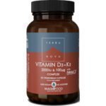 TerraNova Vitamin D3 2000iu with K2 100μg 50 φυτικές κάψουλες
