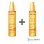 Nuxe Sun Tanning Oil for Face and Body SPF10 150ml (1+1 FREE)