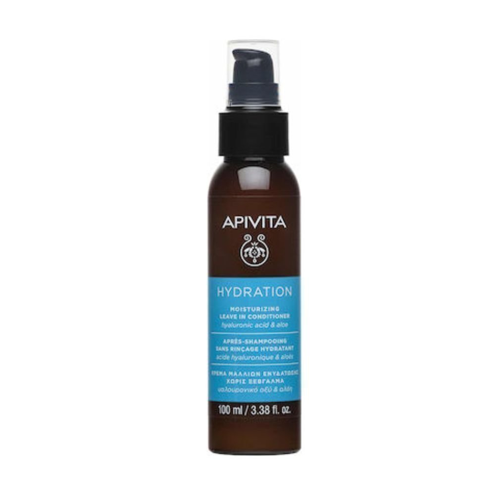 Untitled design - 2022-09-23T085024.503 Apivita Hydration Leave In Conditioner για Ενυδάτωση για Όλους τους Τύπους Μαλλιών 100ml - Image 1