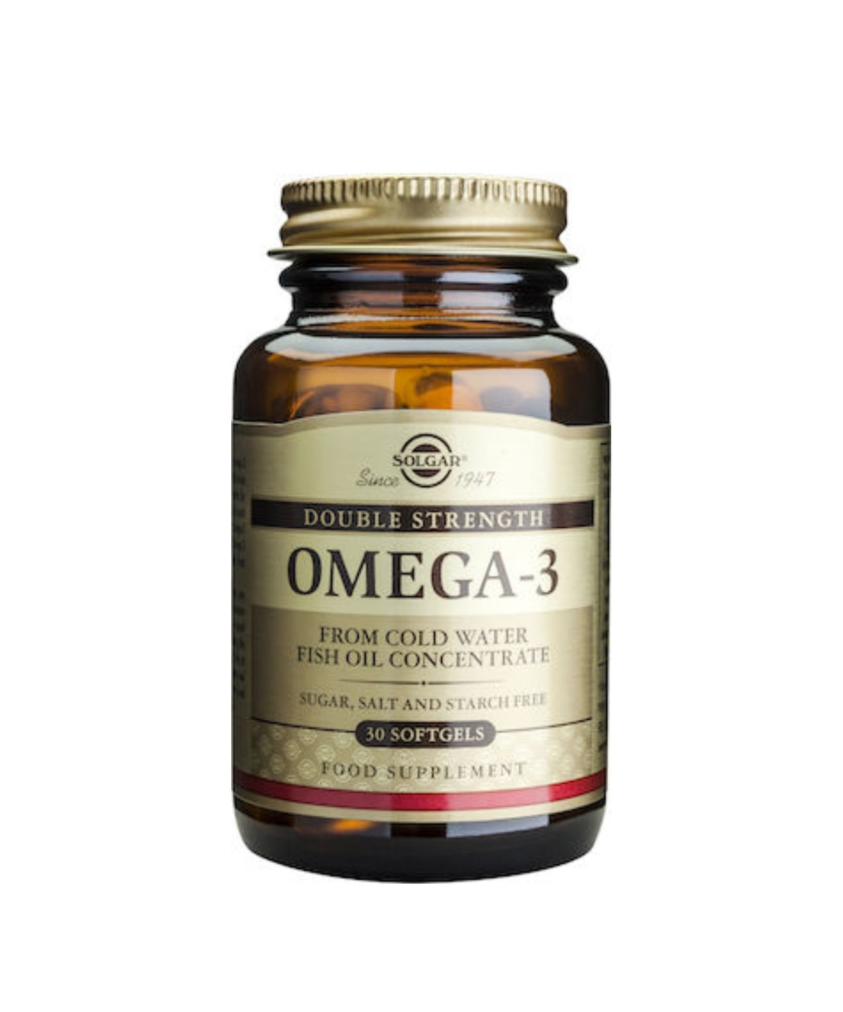 1000x1000 - 2023-01-14T105550.552 Solgar Double Strength Omega 3 Ιχθυέλαιο 30 μαλακές κάψουλες - Image 1