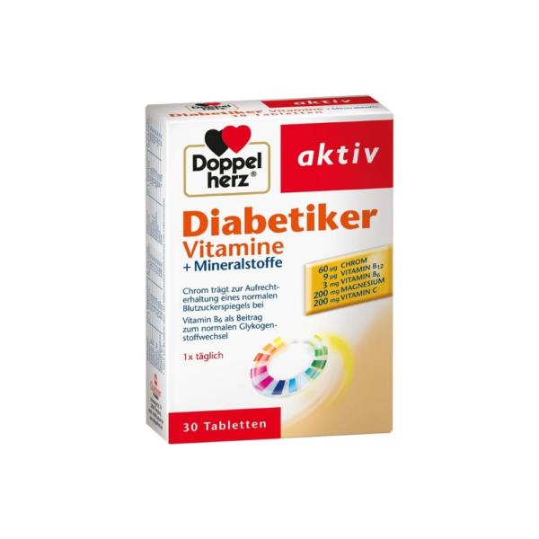 Doppel Herz Aktiv Dia-betiker Vitamins + Minerals