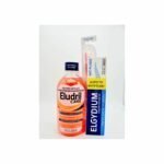 Eludril Care Mouthwash 500Ml+Elgydium Anti-Plaque T/Paste 75Ml (+Free T/Brush) Maintenance, Kit, 3