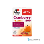Doppel Herz Cranberry + Kurbis + Vitamin C + Selenium, Capsules, 30