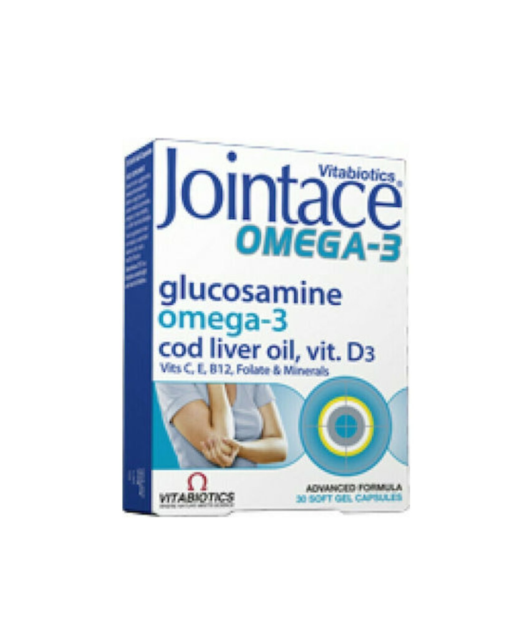 1000x1000 - 2023-01-10T182417.432 Vitabiotics Jointace Omega 3 Συμπλήρωμα για την Υγεία των Αρθρώσεων 30 κάψουλες - Image 1