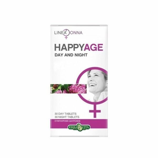 Erba Vita Happy Age Day & Night, Caps, 30+30