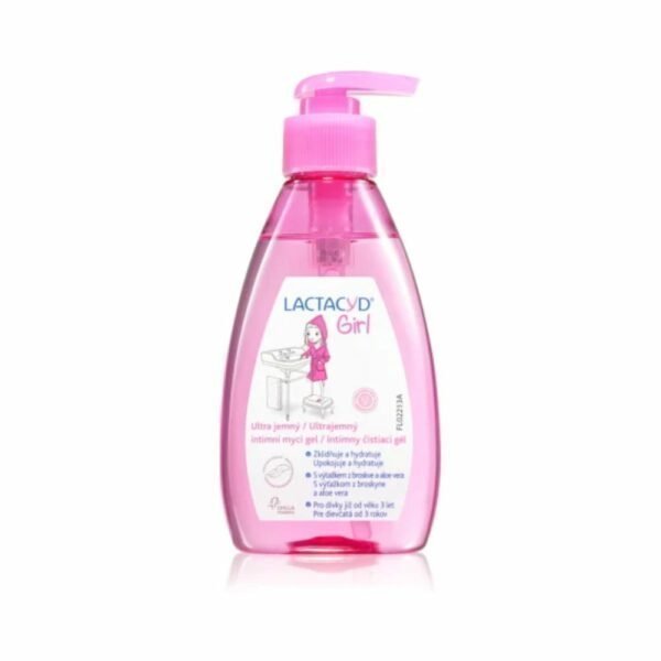 Lactacyd Girl Ultra Mild Intimate Gel Καθαρισμού με Αλόη 200ml
