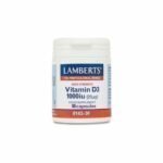 Lamberts Vitamin D3, Capsules, 30 x 1000iu