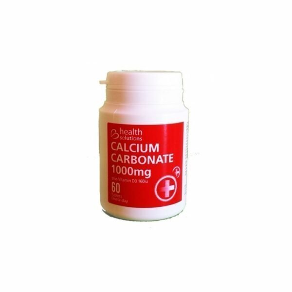 H/Sol. Calcium Carbonate & Vit D, Tablets, 60 x 1000mg