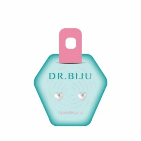 Dr. Biju Xirius Hearth 5Mm White Bronze, Earrings, 2