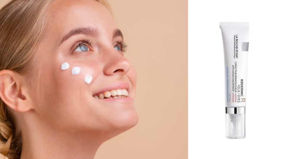 La Roche Posay Redermic R 24ωρη Κρέμα Ματιών με Ρετινόλη για Αντιγήρανση, Μαύρους Κύκλους & Σακούλες, 15ml