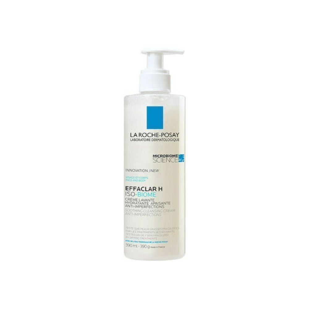 7290002427094 - 2023-07-06T093929.339 La Roche Posay Κρέμα Καθαρισμού Effaclar H Iso - Biome για Ευαίσθητες Επιδερμίδες 390ml - Image 1