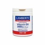 Lamberts Vitamin D3 2000iu 120 κάψουλες