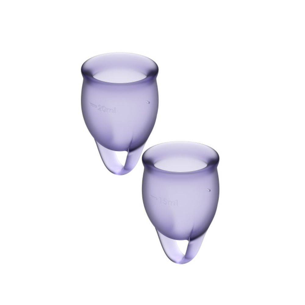 7290002427094 - 2023-08-03T104339.700 SATISFYER FEEL CONFIDENT MENSTRUAL CUP- SATISFYER - Image 1