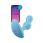 SATISFYER DEEP DIVER CONNECT APP LIGHT BLUE