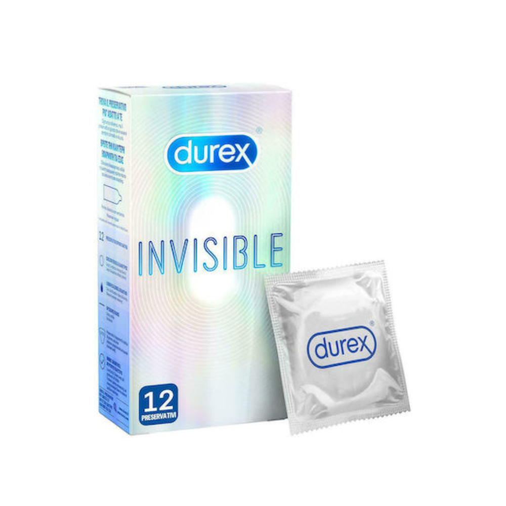 7290002427094 - 2023-09-14T124431.126 Durex Invisible Extra Thin / Extra Sensitive, Condoms, 12 - Image 1