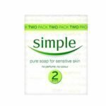Simple Pure (Two Pack), Bar Soap, 2x125gr
