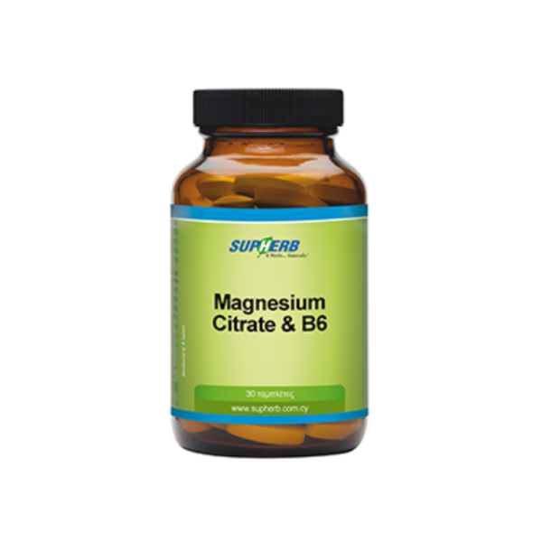Supherb Magnesium Citrate + B6