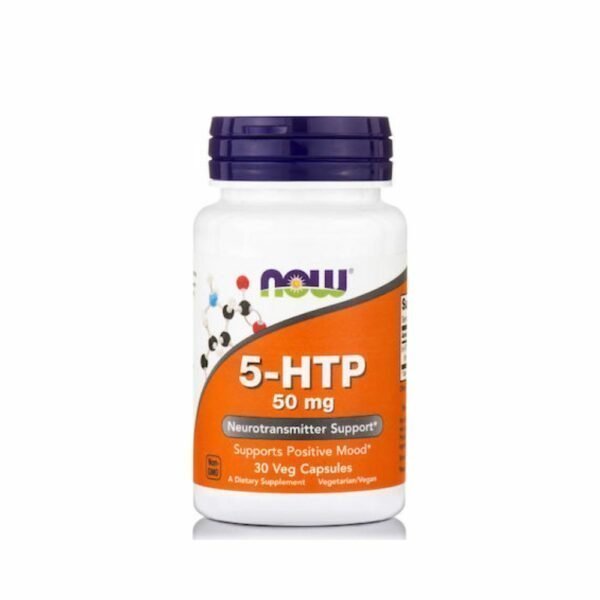 Now Foods 5-HTP 50mg 30 φυτικές κάψουλες