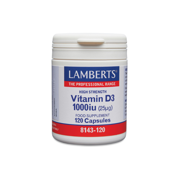 Lamberts Vitamin D3, 1000iu, 30, Capsules