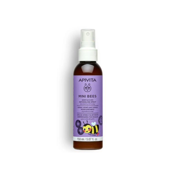 Apivita Mini Bees Blueberry & Honey Kids 0 150mlHair Spray