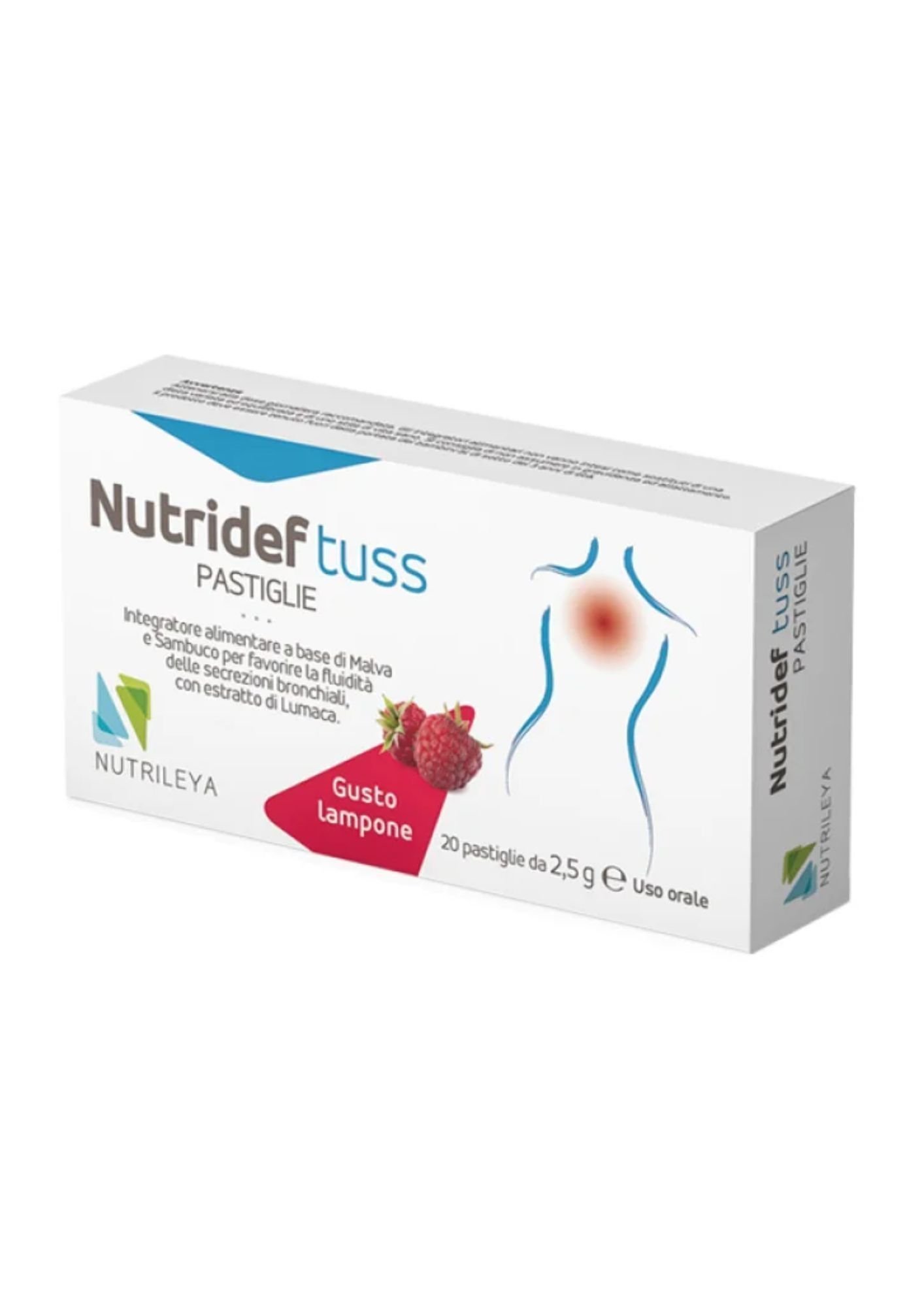 Untitled design (7) Nutridef Tuss Sugar Free Raspberry, Lozenges, 20 - Image 1