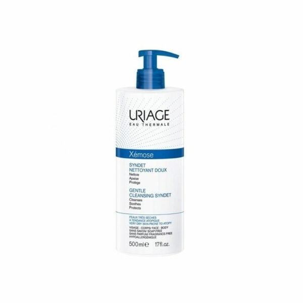 Uriage Xemose Gentle (Syndet) Cleansing, Cream - Gel, 500ml