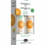 Power Of Nature Vitamin C + D3 W/ Stevia & Vitamin C 500Mg 2x20 Efferv. Tabl 1000mg/1000iu