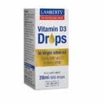 Lamberts Vitamin D3, Drops, 20ml x 200iu