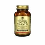 Solgar Biotin, Vegicaps, 50 x 5000mcg